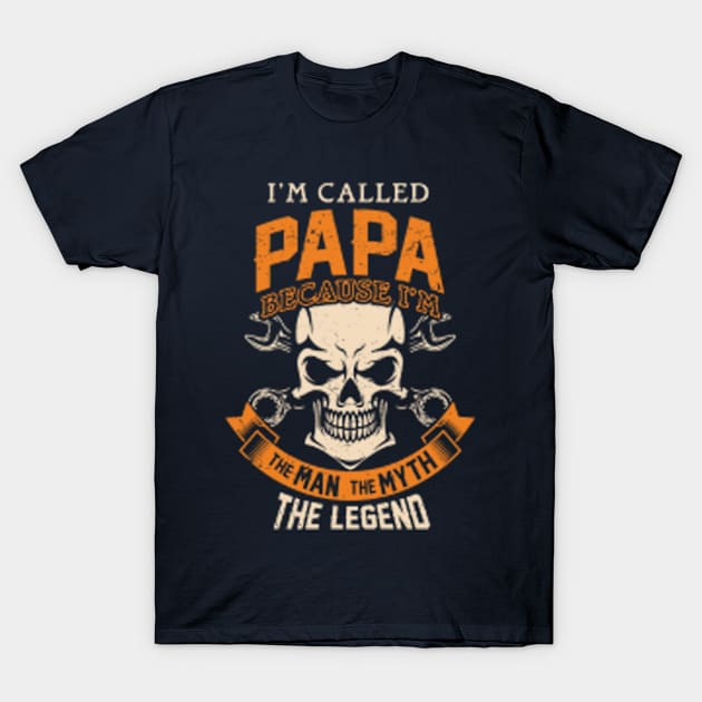 papa the man T-Shirt by wijanarko1